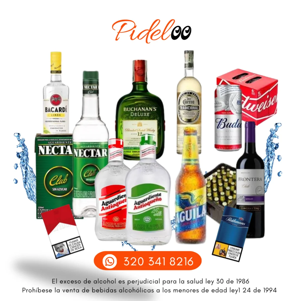 Licor a domicilio en el Pinar de Suba Bogotá - Pideloo.com