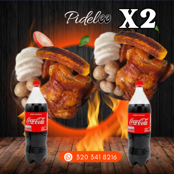 Pollo asado a domicilio - pollo asado combo familiar